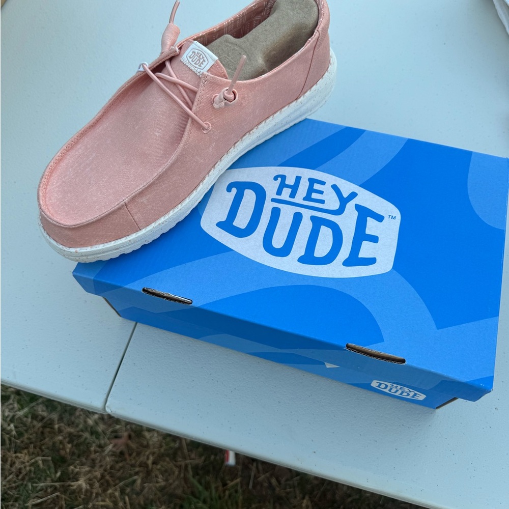 Hey Dude Adult Women Pink Shoes